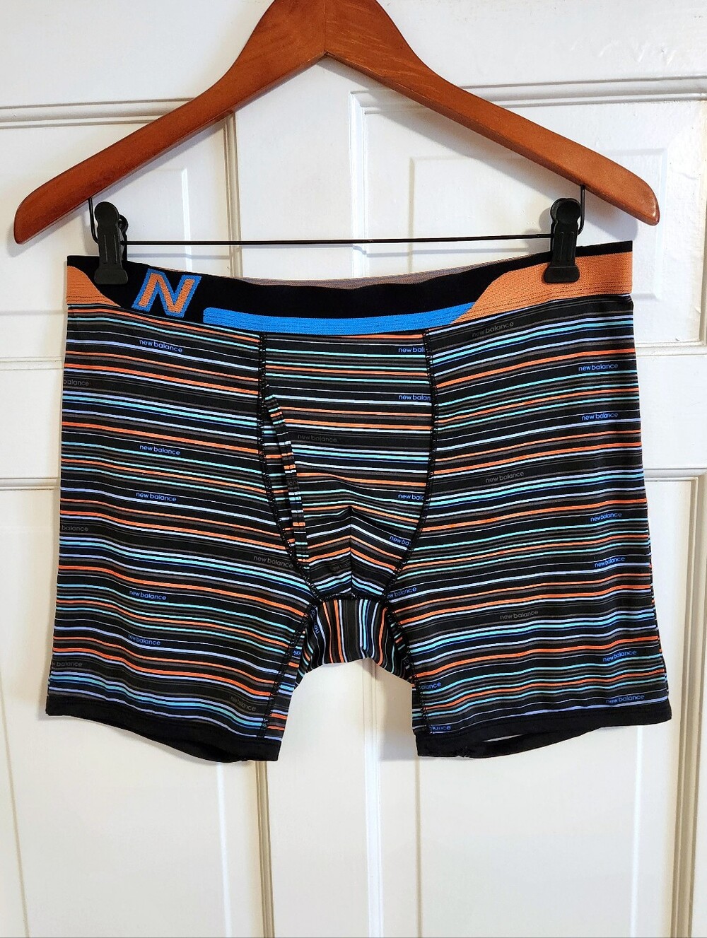 💪New Balance💪 - Black/Multicolor Boxer Brief